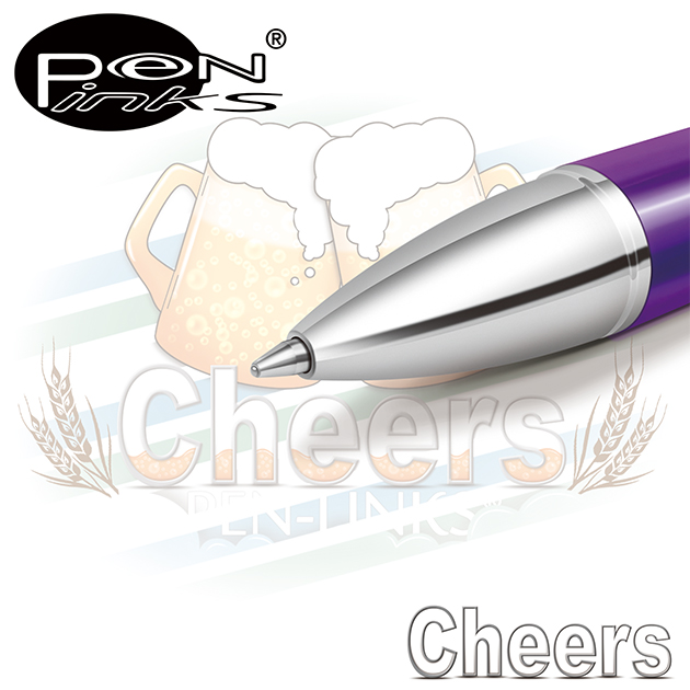 PEN-LINKS 乾杯Cheers 啤酒原子筆（含便條紙一組） 7