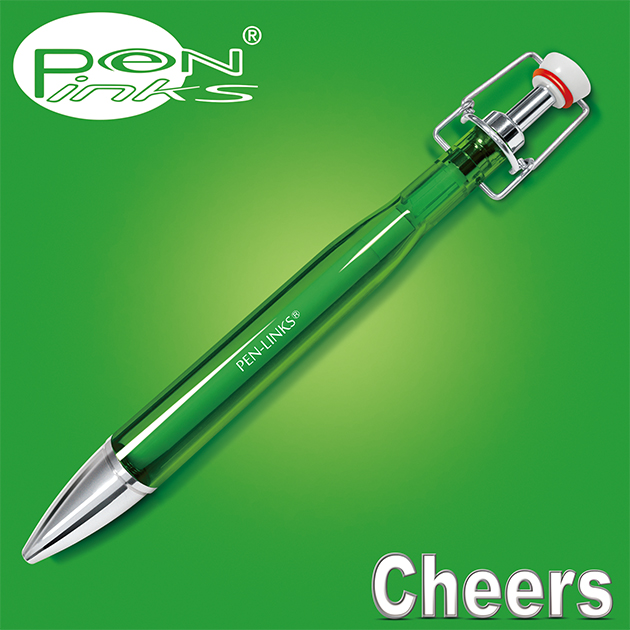 PEN-LINKS 乾杯Cheers 啤酒原子筆（含便條紙一組） 13