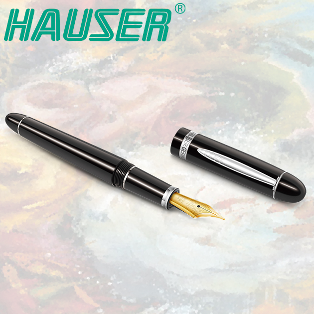 德國HAUSER豪士 CLASSIC ART NOUVEAU新藝術鋼筆(單尖)系列 9