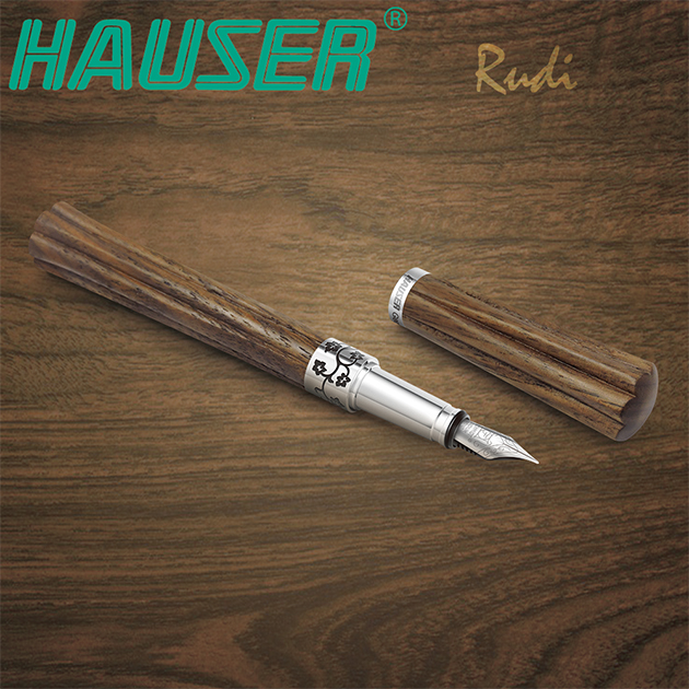 德國HAUSER豪士 RUDI 魯迪原木鋼筆系列 6
