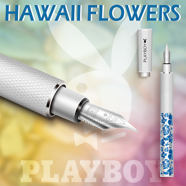 【限量絕版品】美國PLAYBOY HAWAII 夏威夷鋼筆系列 1