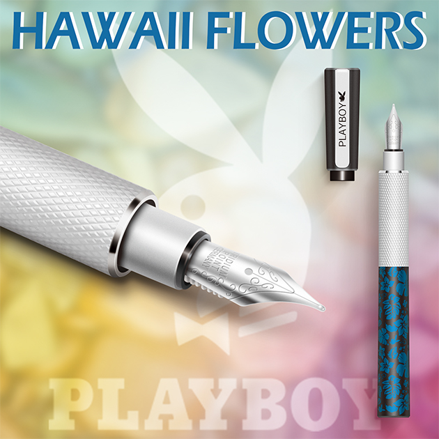 【限量絕版品】美國PLAYBOY HAWAII 夏威夷鋼筆系列 3