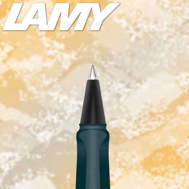 德國 LAMY SAFARI 狩獵者系列 2017 限量版森綠藍 鋼珠筆 4