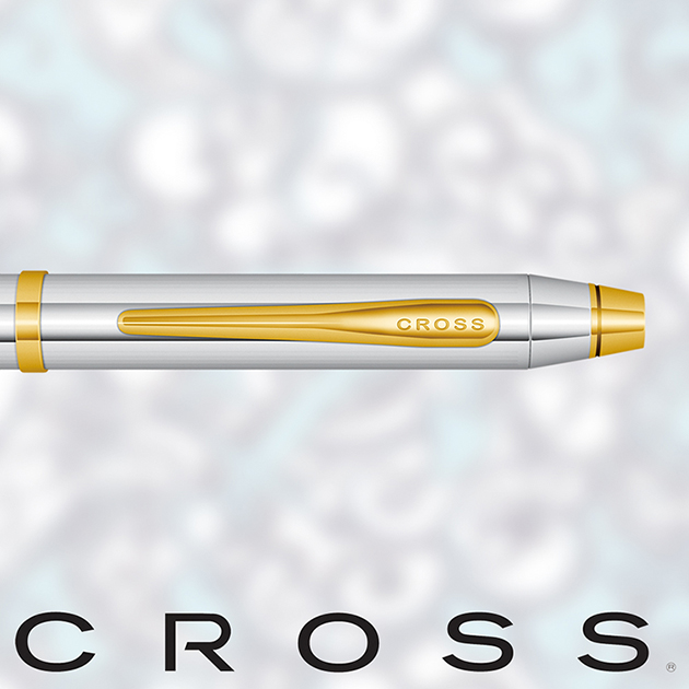 CROSS TECH 3 系列 三用筆亮鉻金夾 (AT0090-4) 1