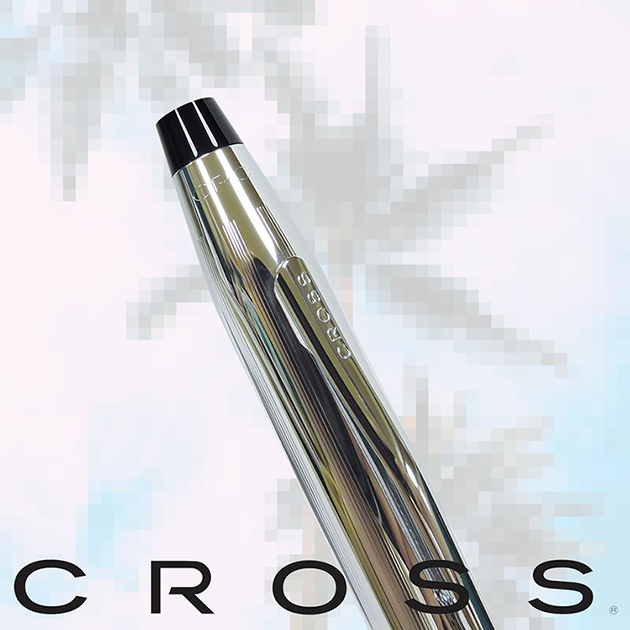 CROSS CR3502WG  新型亮鉻原子筆 1