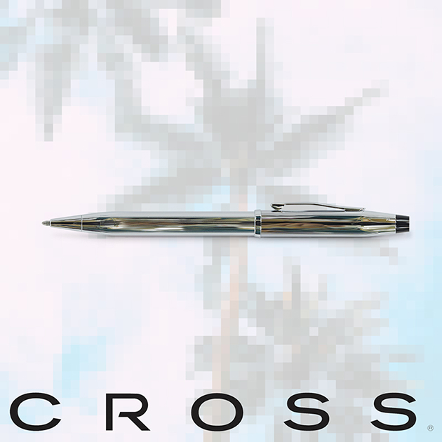CROSS CR3502WG  新型亮鉻原子筆 2