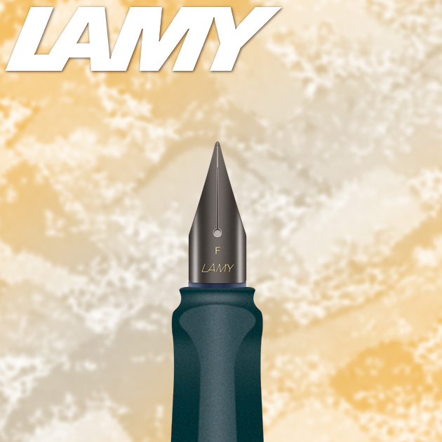 德國 LAMY SAFARI 狩獵者系列 2017 限量版森綠藍 鋼筆 3