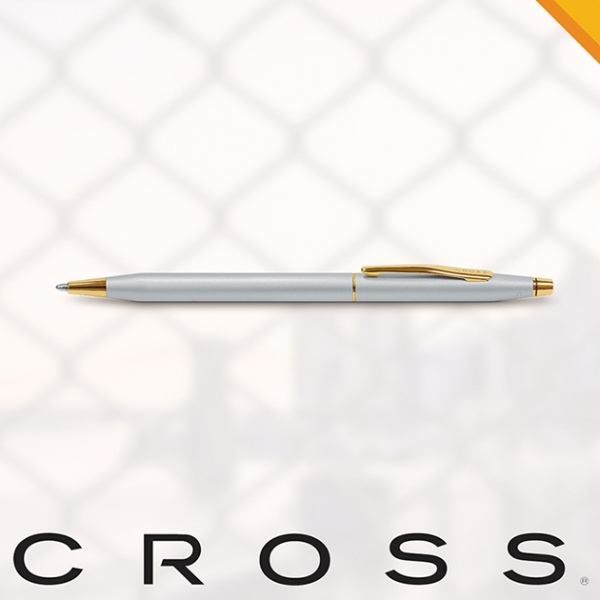 CROSS CR442-2 珍珠銀原子筆