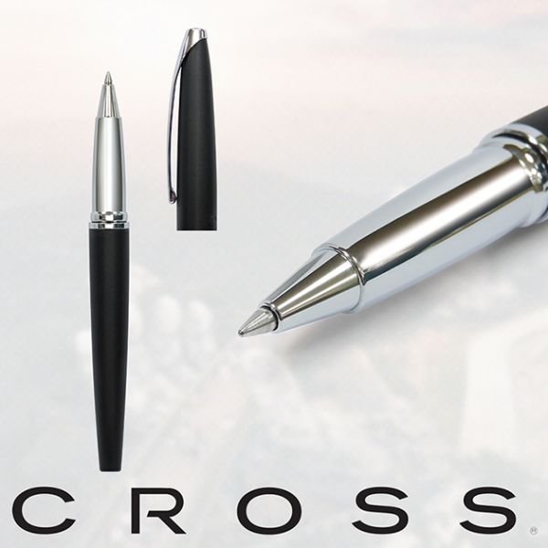 CROSS CR885-3 ATX 岩黑鋼珠筆